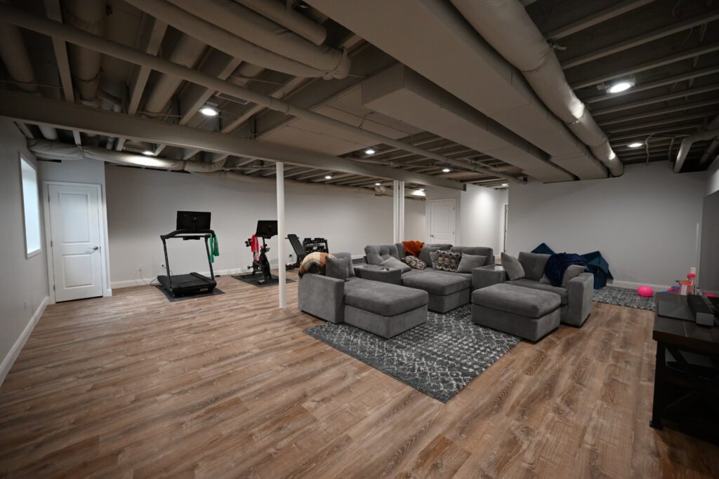steel vs treated stud basement remodel
