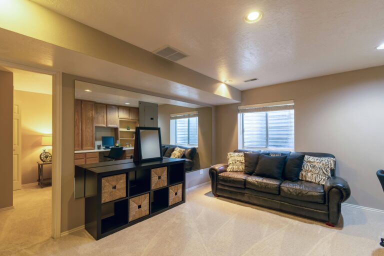 Basement Home Office