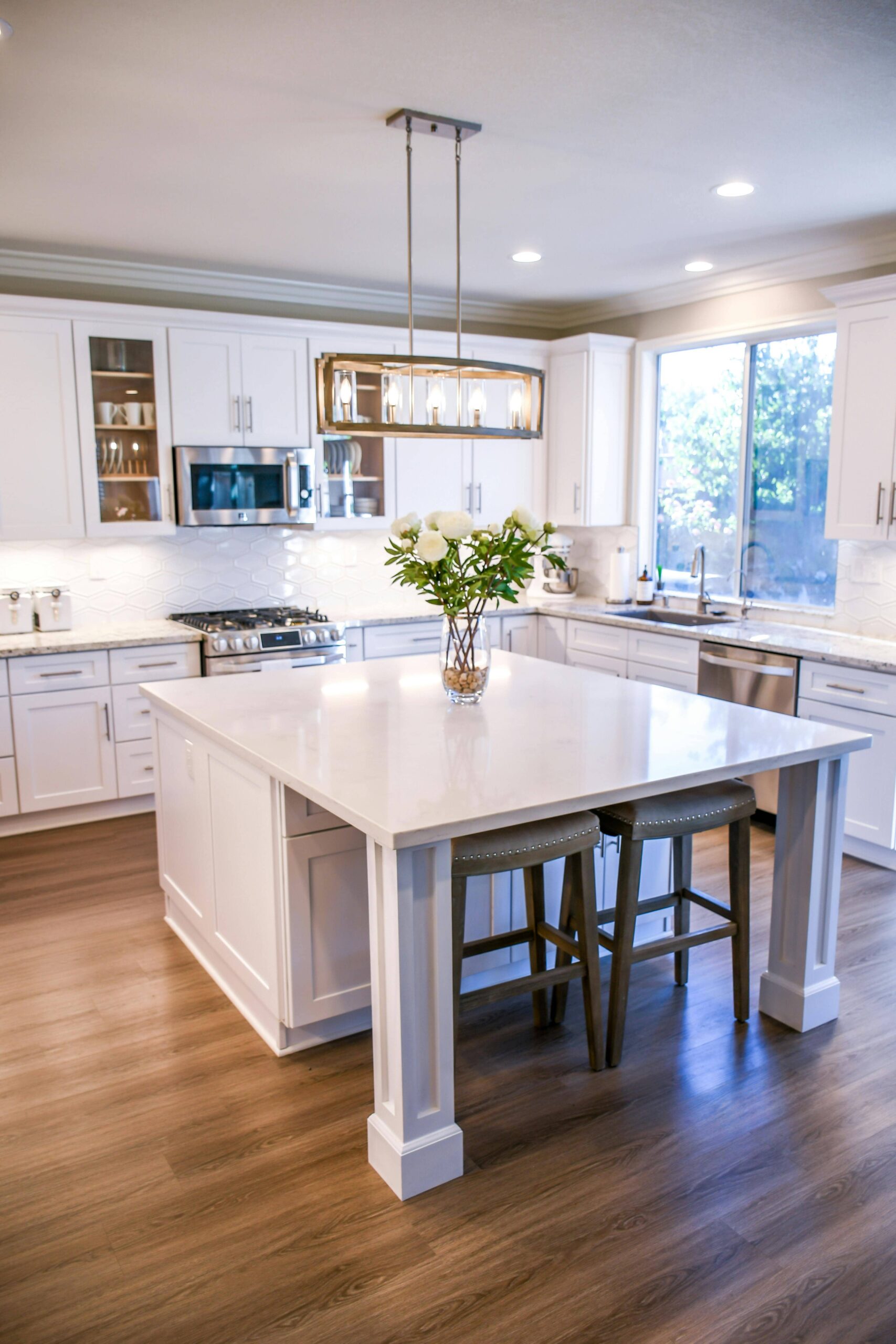 Custom kitchen cabinets by Wright's Renovations in Southeast Michigan