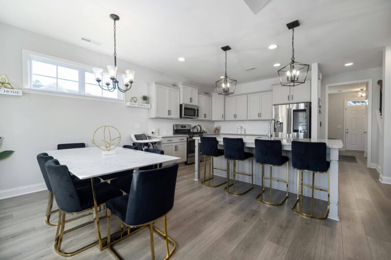 open floor plan remodel