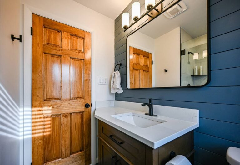 Two bathrooms and a finished basement in an Ann Arbor home