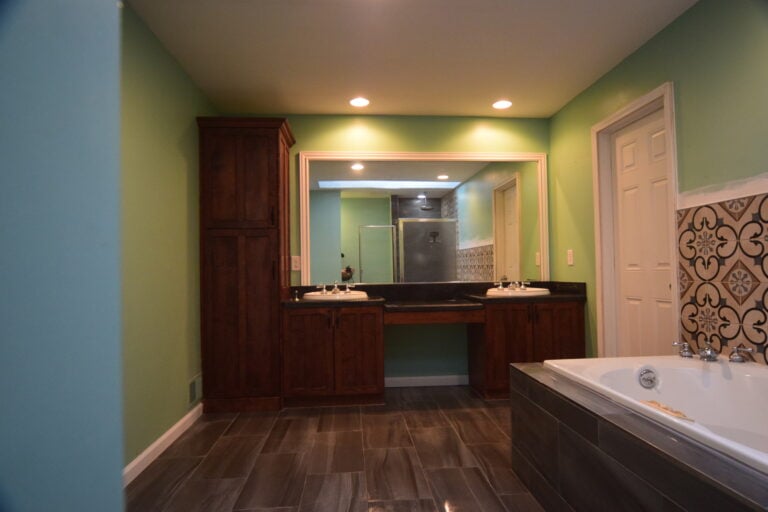 Interior of a completed Michigan home renovation project