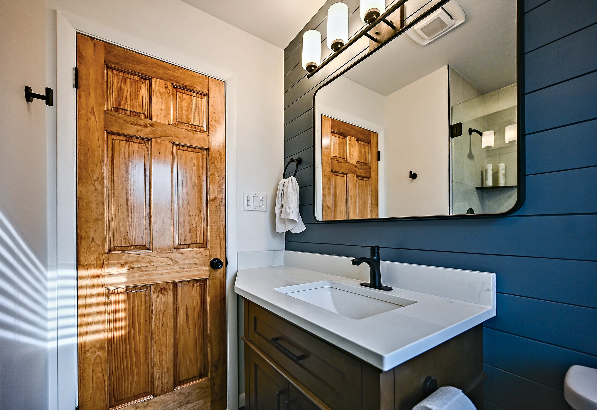 Two bathrooms and a finished basement in an Ann Arbor home