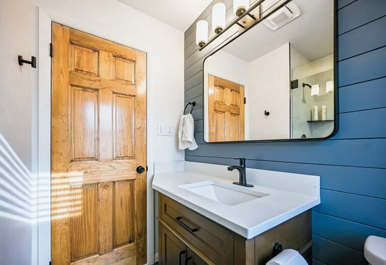 Two bathrooms and a finished basement in an Ann Arbor home